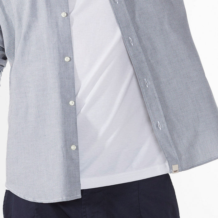 Camisa Gris Oxford